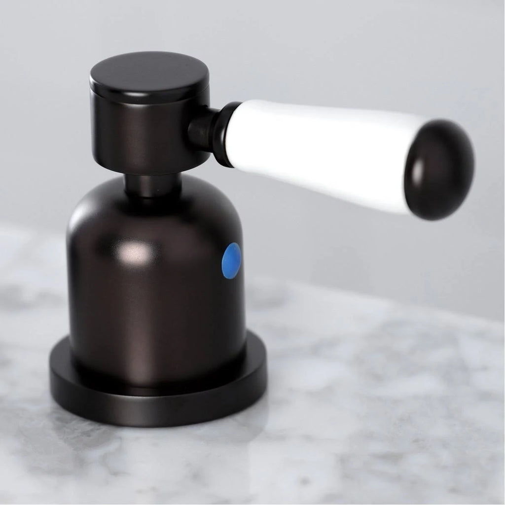 Oil Rubbed Bronze Widespread Bathroom Faucet I503047