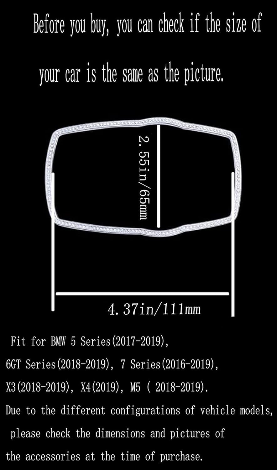 Bling Car Accessories Metal Auto Decal Stickers Car Interior Decoration Parts Trims X1222