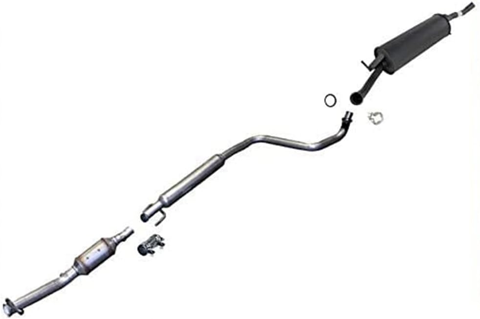 Catalytic Converter With Rear Muffler Exhaust R352404
