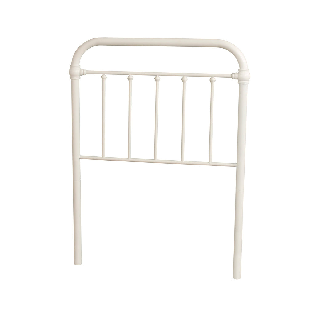 White Metal Headboard Z8639
