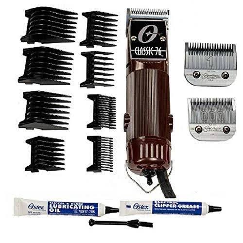 Hair Clipper Bundle with 8 Plastic Comb Blades S7531