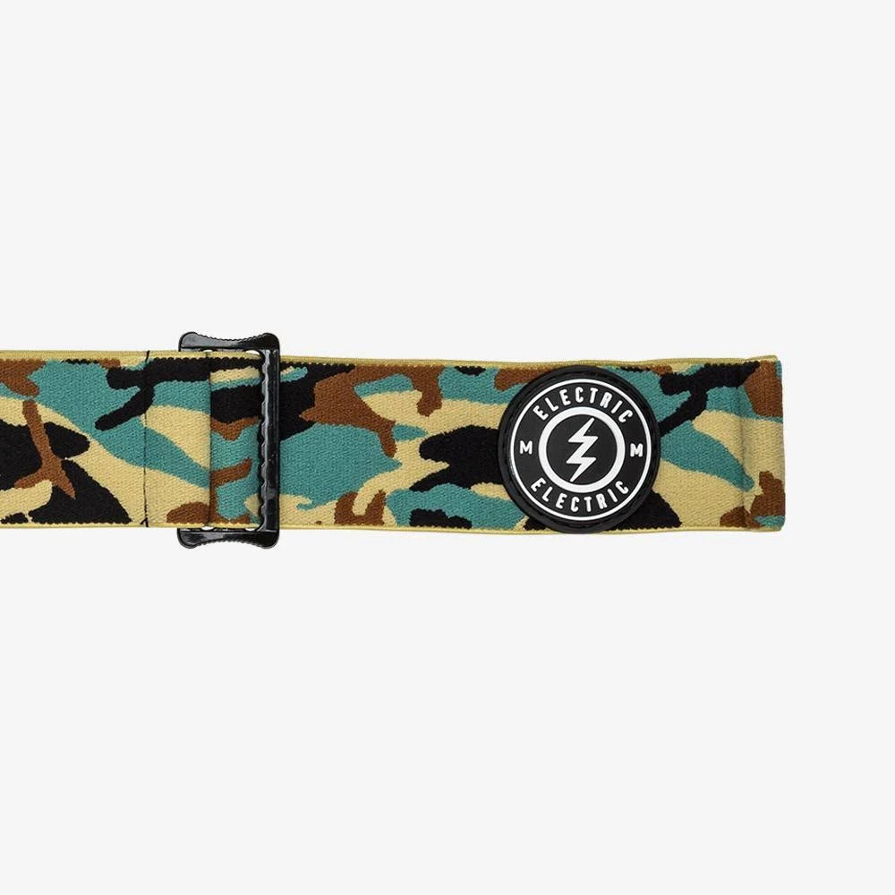 Camo Gold Chrome Electric Goggles I61655