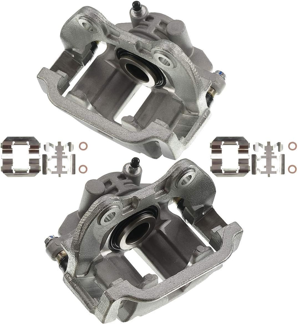 Disc Brake Caliper Assembly with Bracket Pack of 2 E42781
