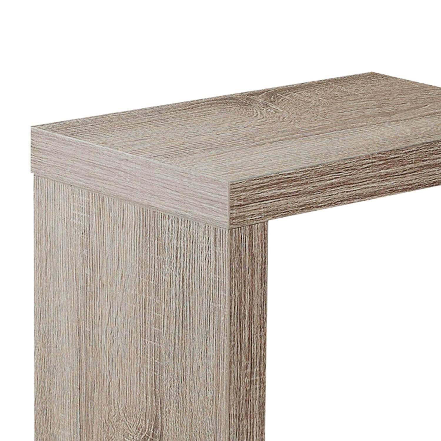 Cappuccino Particle Board Accent Table X8795