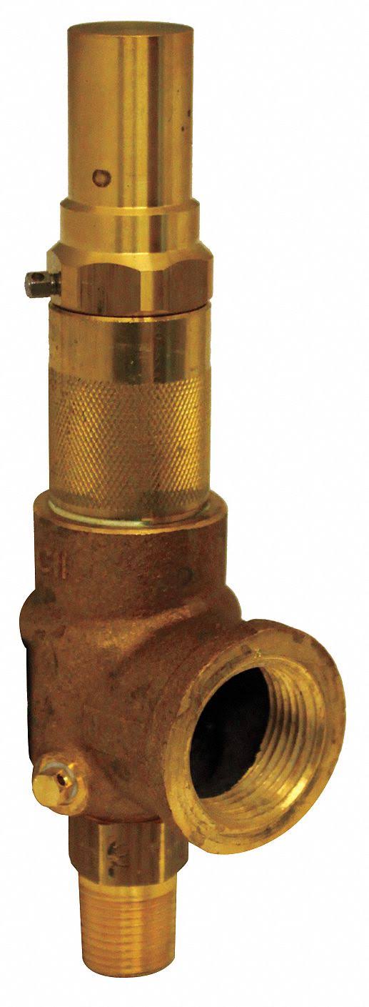 Safety Relief Valve, 1-1/2 x 2 In, 150 PSI J3996
