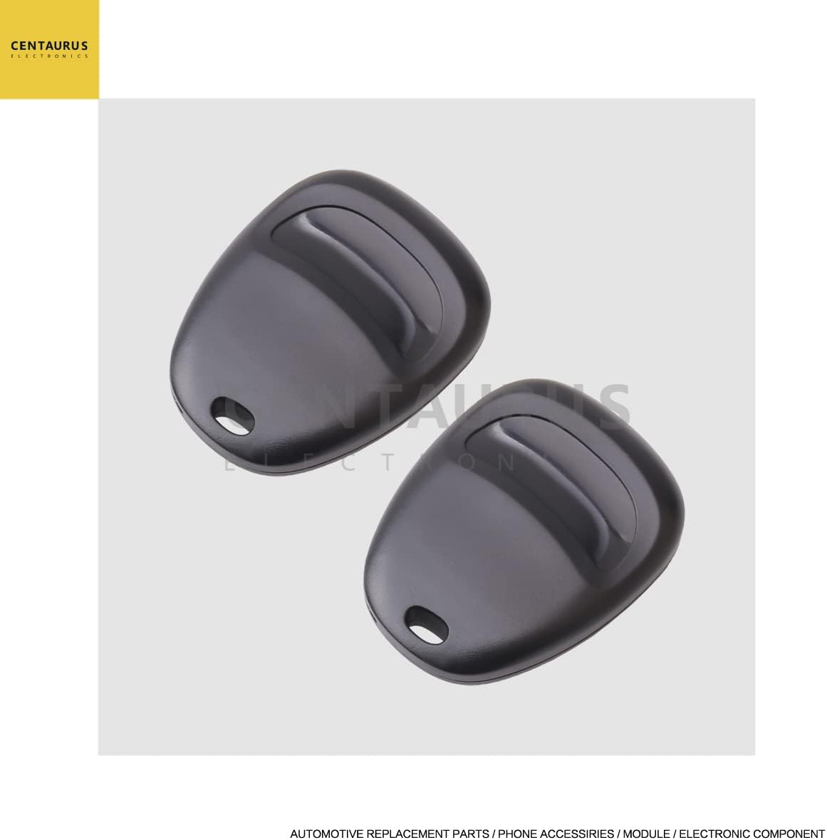 2Pcs Car Key Fob Remote 3 Button C82405