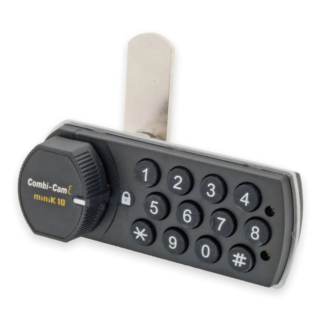 Horizontal Electronic Cabinet Lock - Black G313831