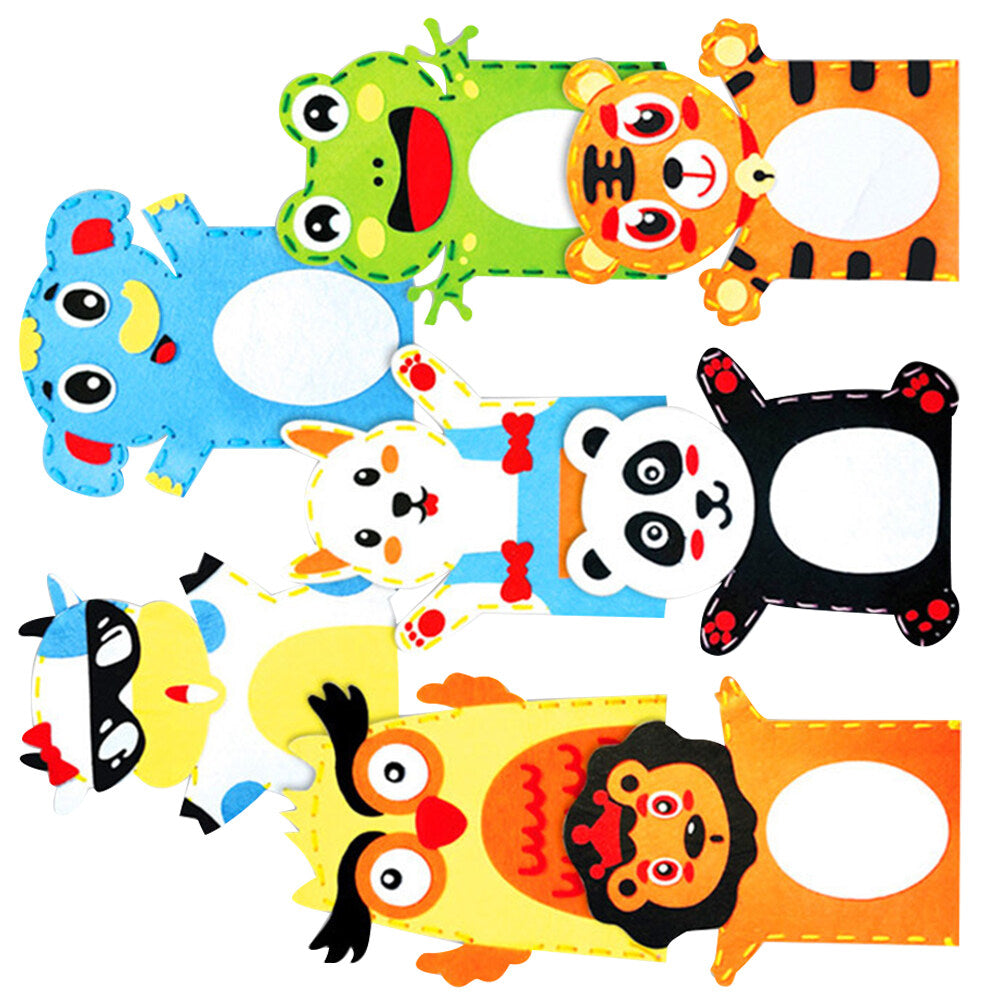 8PCS Creative DIY Doll Making Kit Fabric Weaving Educational Toys X8537