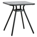 Charcoal Café Table Square O61939