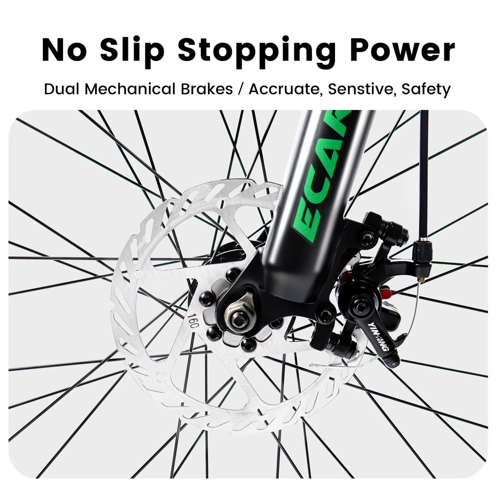 24 inch 21 Speeds High-Carbon Steel Frame Mountain Bike J80728