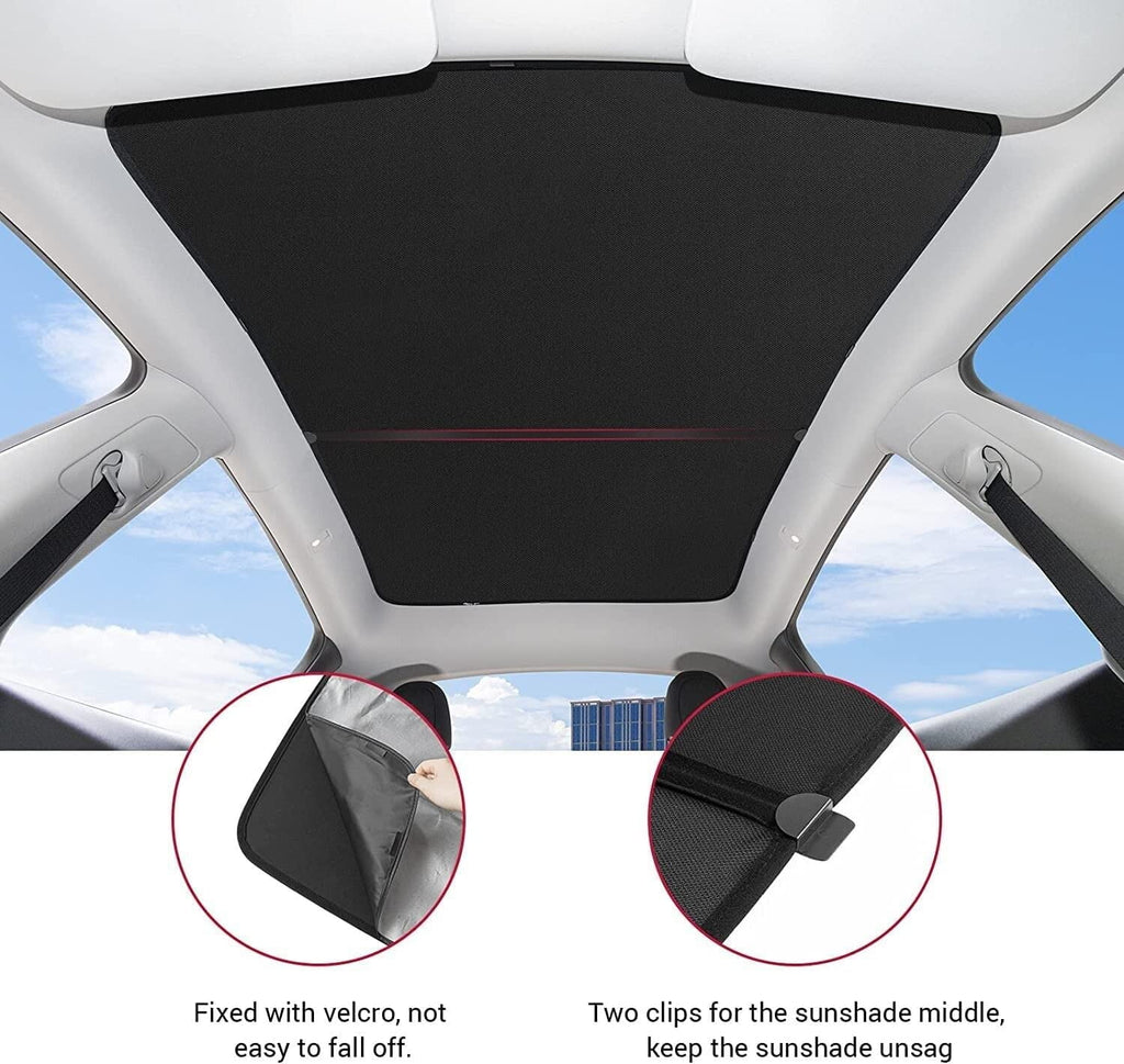 Black Sunshade for Tesla Model Y W375846