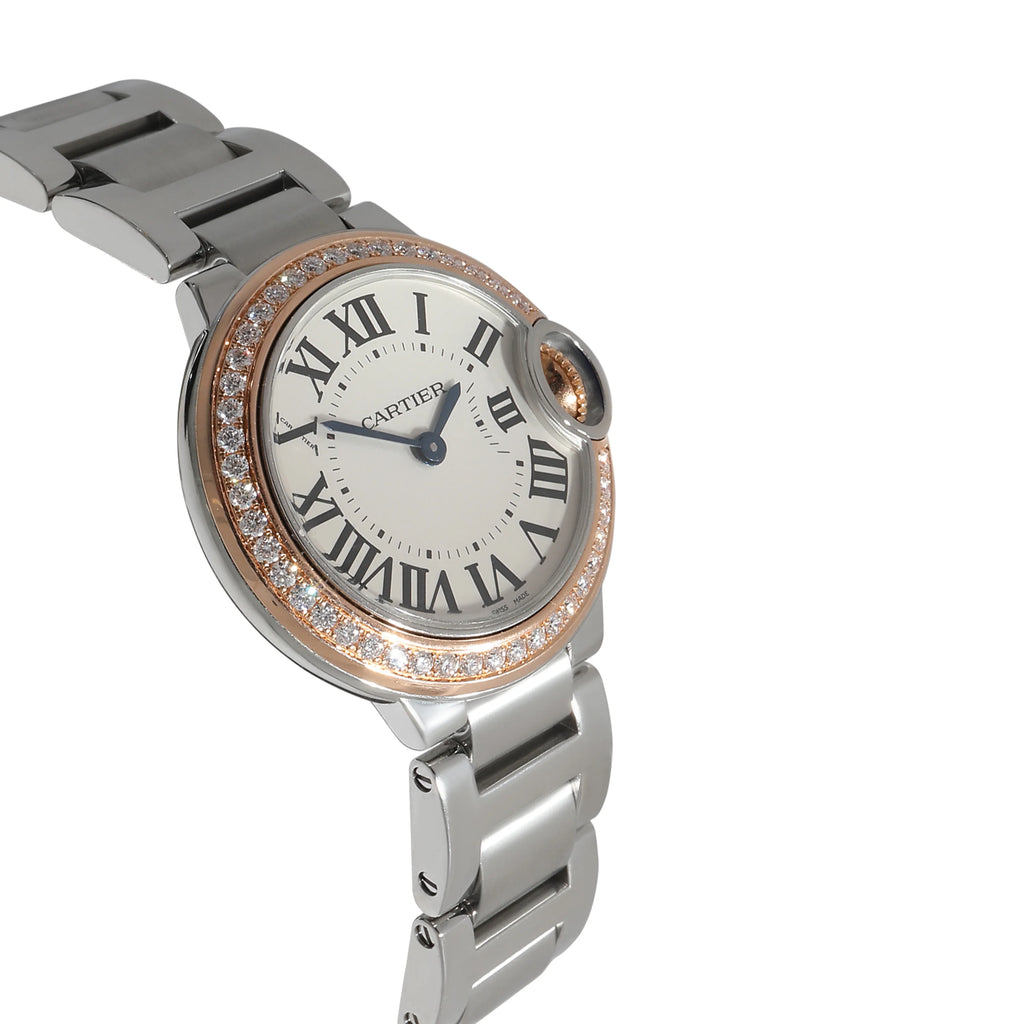 18kt Stainless Steel/Rose Gold Women's Watch Y447