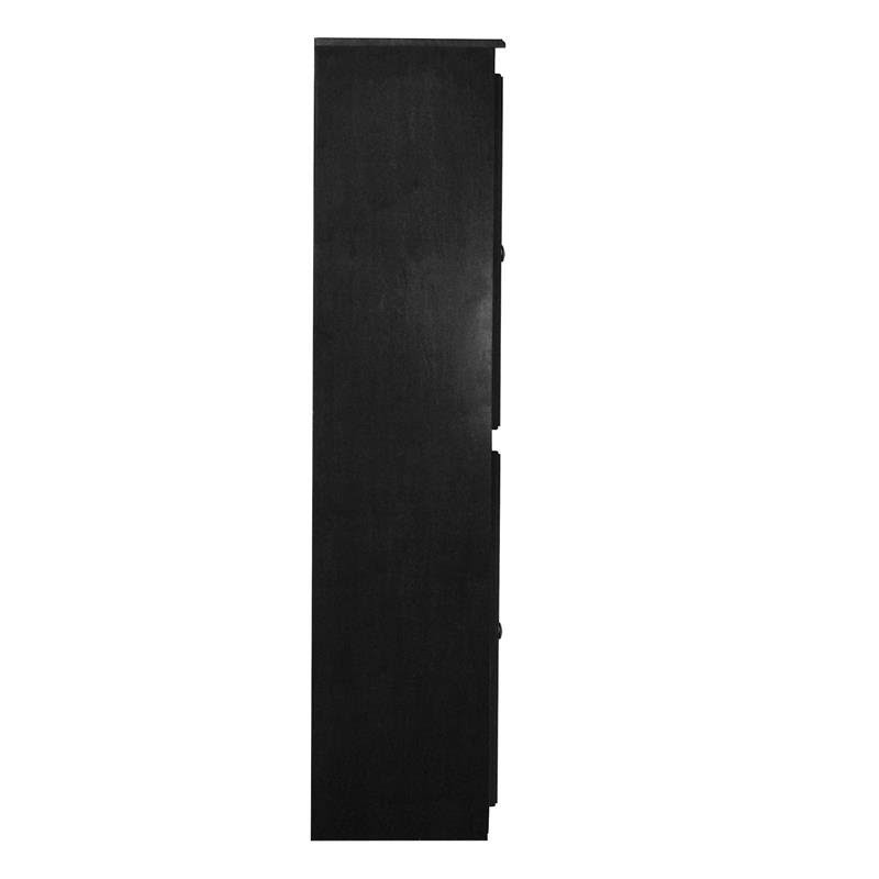 72 inch 5 Shelves Storage Cabinet Brown U7685