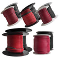 10 Spools Black & Red Primary Wire 100 FT Stranded Copper Kit L8434