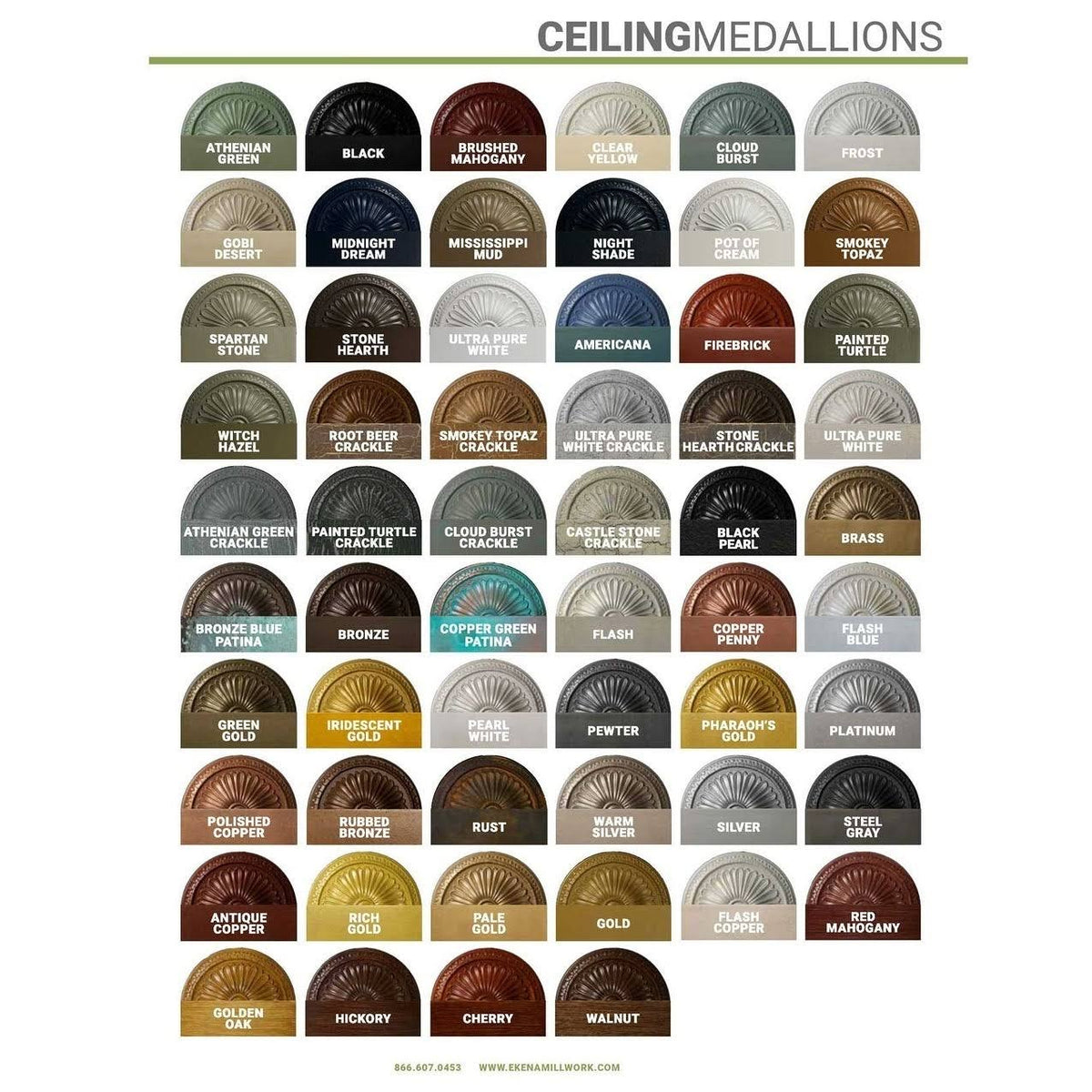 Octagonal Ceiling Medallion X108