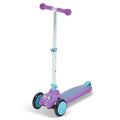 Purple 3-Wheel Folding Scooter H8001