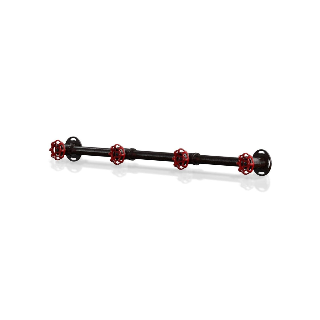 Industrial Wall Coat Rack Q294