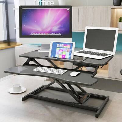 Height Adjustable Standing Desk Converter Y96740