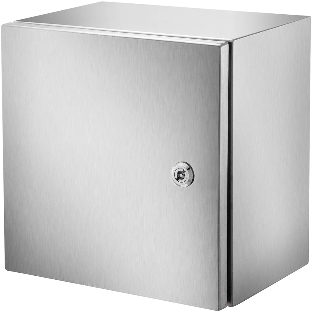 12 x 12 x 8'' NEMA 4X Steel Electrical Box with Mounting Plate C36797
