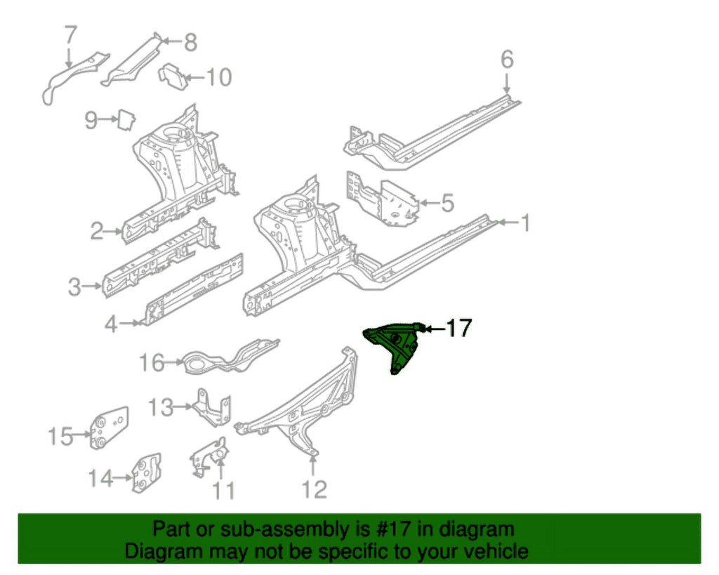 Bracket Side Panel Column W285089