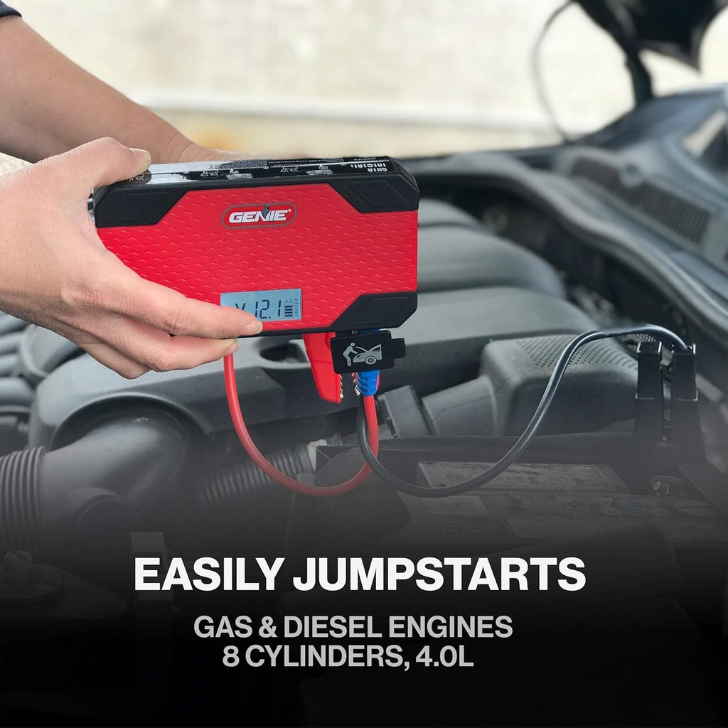 Car Jump Starter and Battery Booster, Phone Charger Portable Power Pack X270