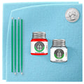 Macassar Brown Metallic Automotive Touch Up Paint Jar D113294