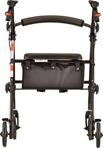 Purple Steel Rolling Walker D29353