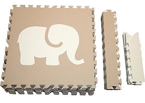 Foam Children&s Playmat Safari Animals Theme Tiles T2408