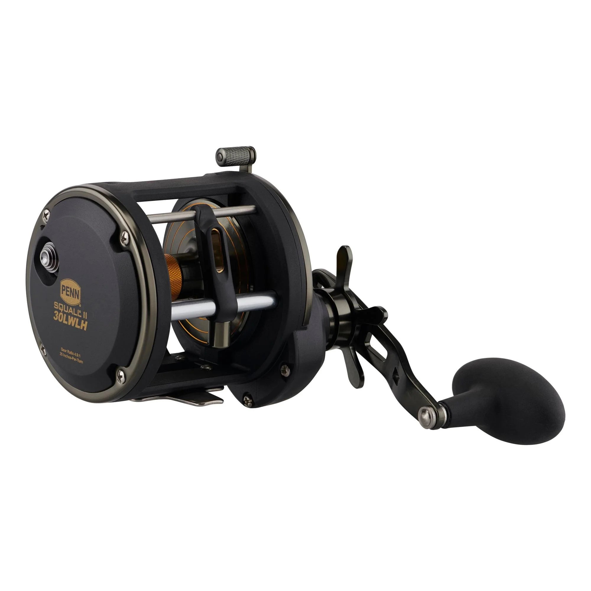 Squall II Level Wind Conventional Reel, Size 30, Left-Hand W534