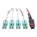 OM4 Fiber Optic Patch Cable 3.3 ft Magenta J515