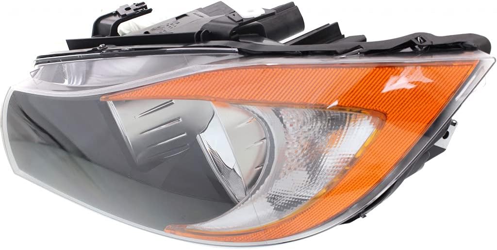 Headlight Assembly Pair with Bulbs A8209