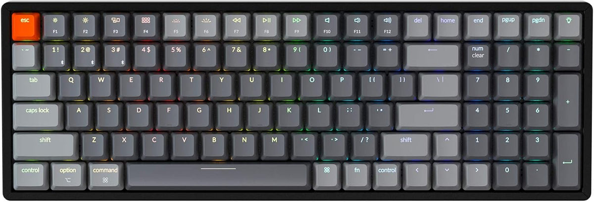 96% Layout 100 Keys Wireless Bluetooth 5.1/Wired USB C Mechanical Keyboard P450