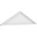 46x22W x 12-1/2H x 2P Peaked Cap PVC Pediment R23079