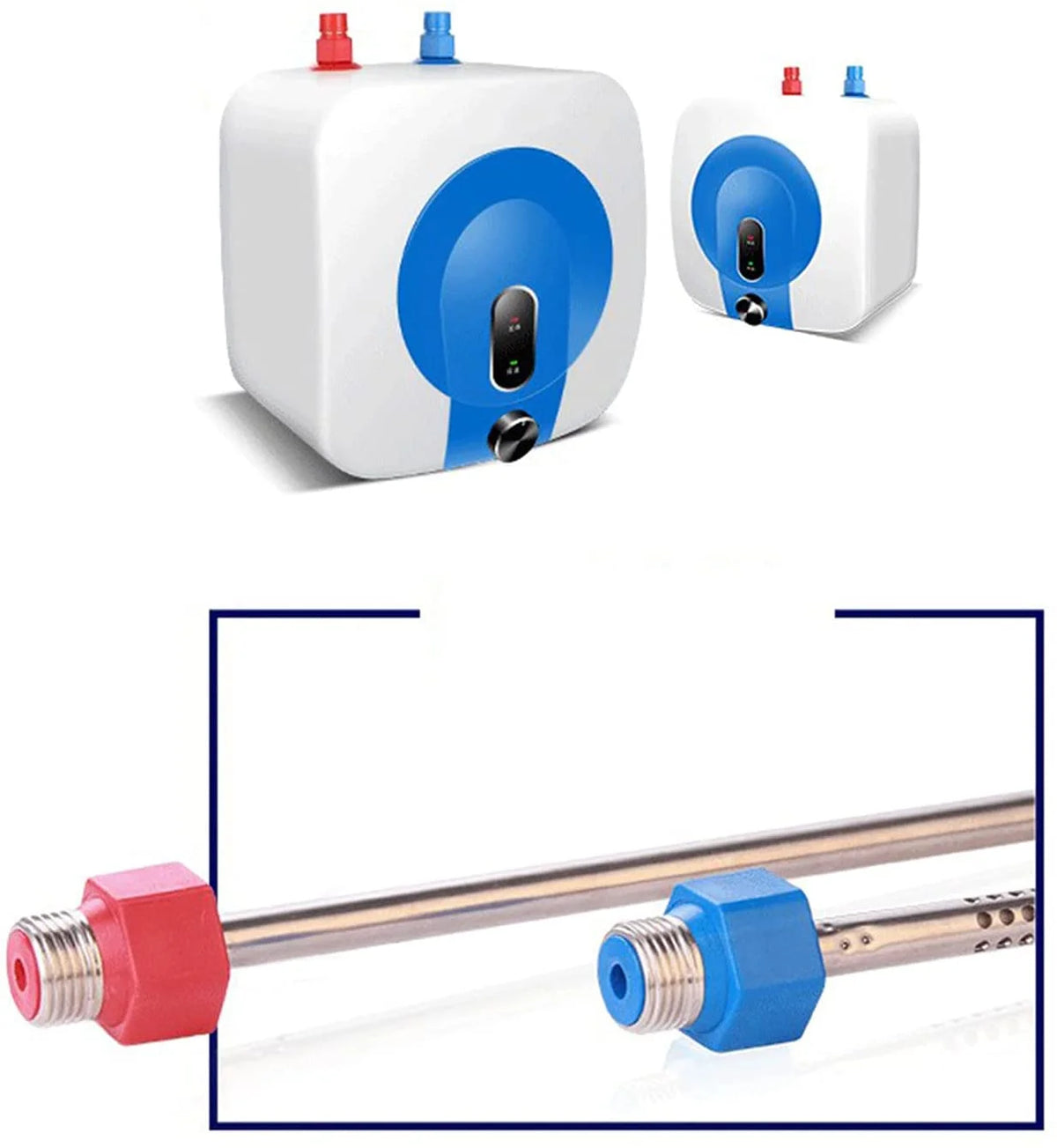 8L Electric Tankless Instant Hot Water Heater 1500W P92444
