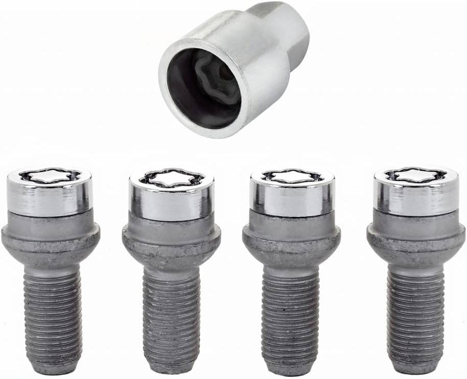 Wheel Lock Bolt Set 4 Pack M14 x 1.5 Chrome J938507