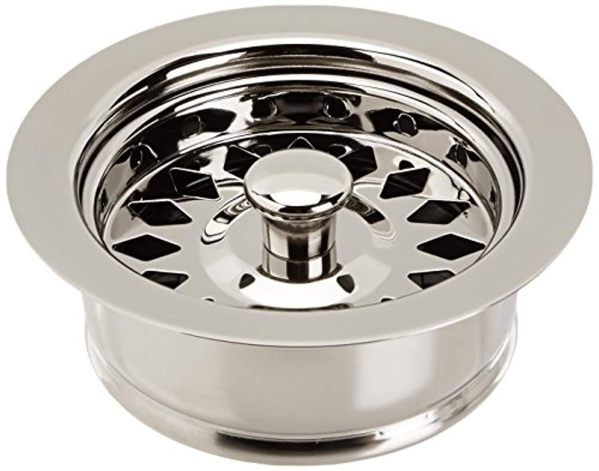 Polished Nickel Disposal Assembly L324
