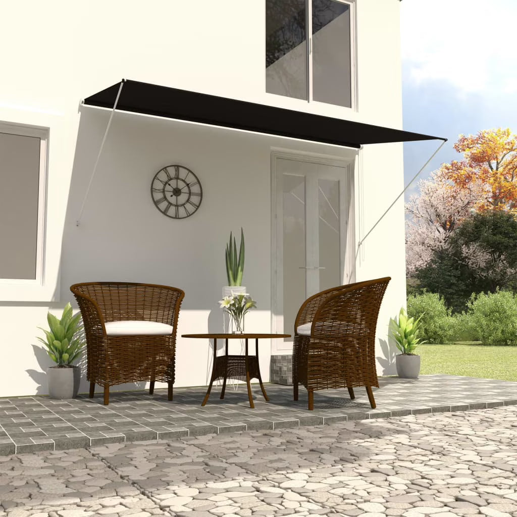 Retractable Awning 98.4"x59.1" Anthracite G7823