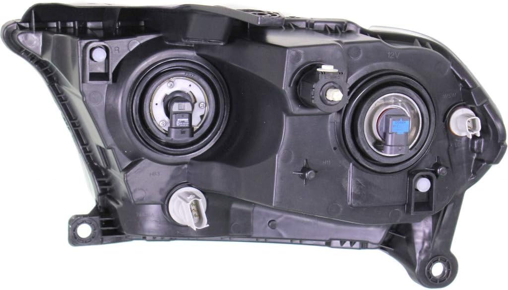 Chrome Passenger Side Headlight for Dodge Durango Truck U87172