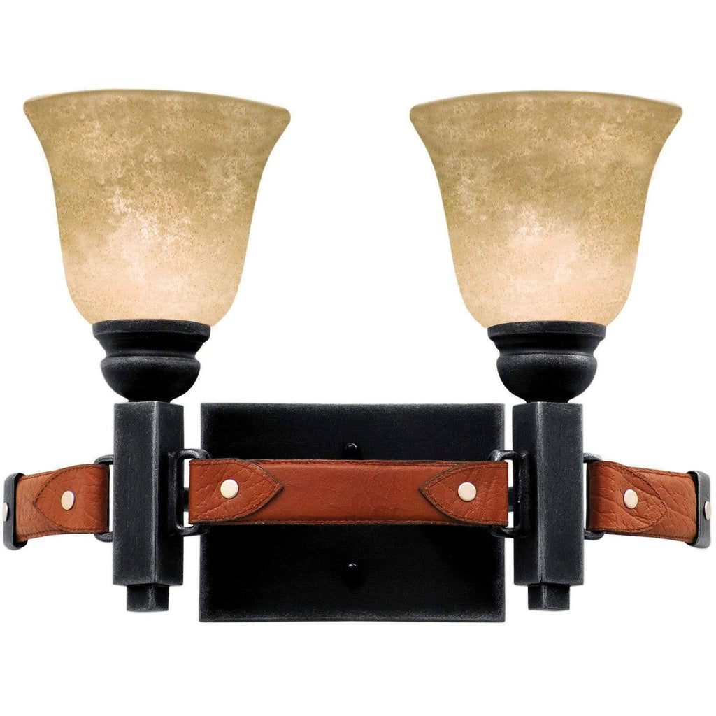 2 Light Bath Vanity Light Q406