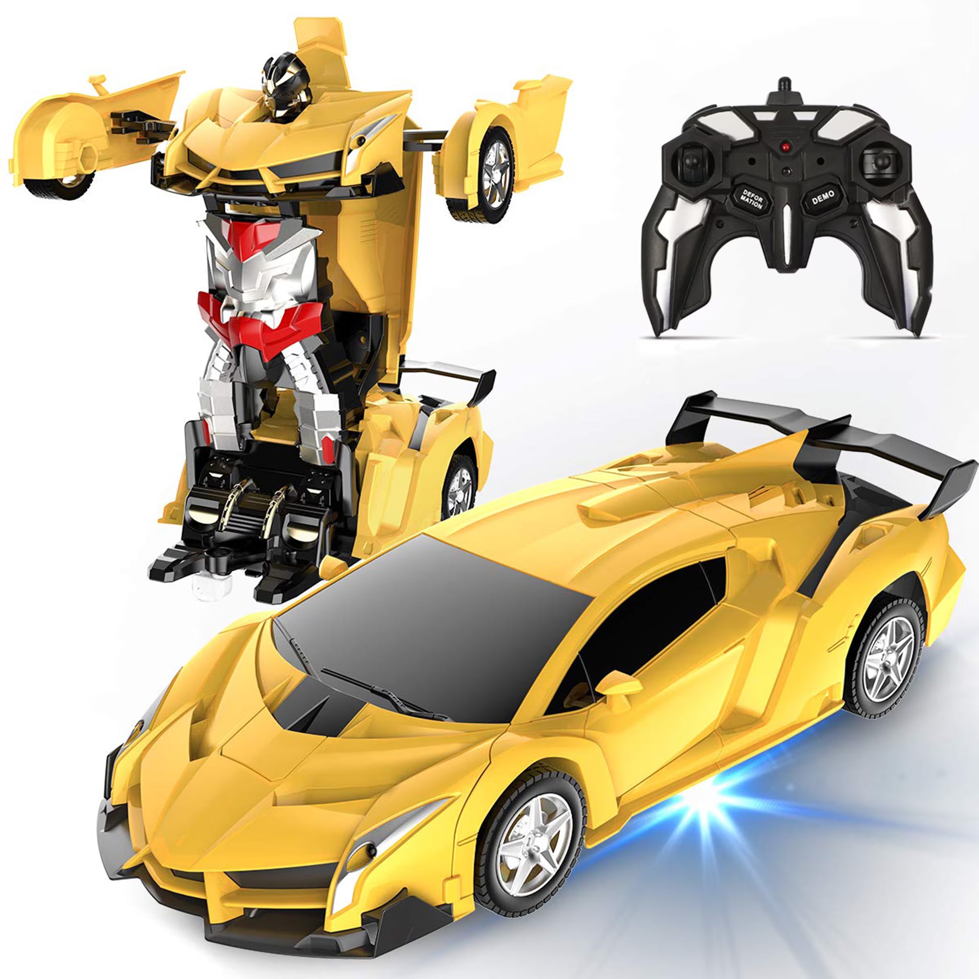 2-in-1 Transform Robot RC Racing Car, 2.4Ghz 1:18 Scale R699