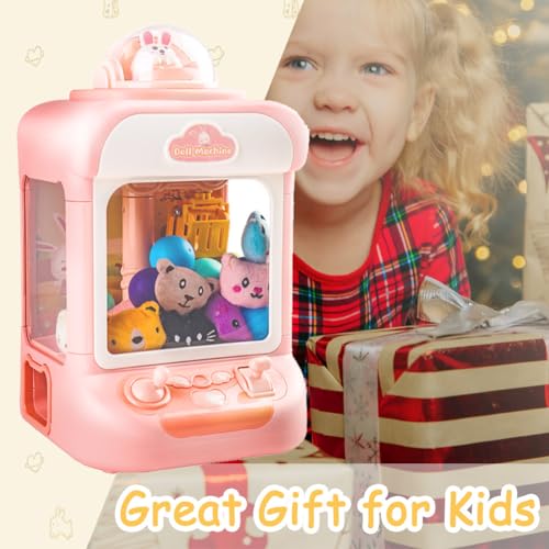 Mini Candy Vending Grabber Machine (Pink) Y196023