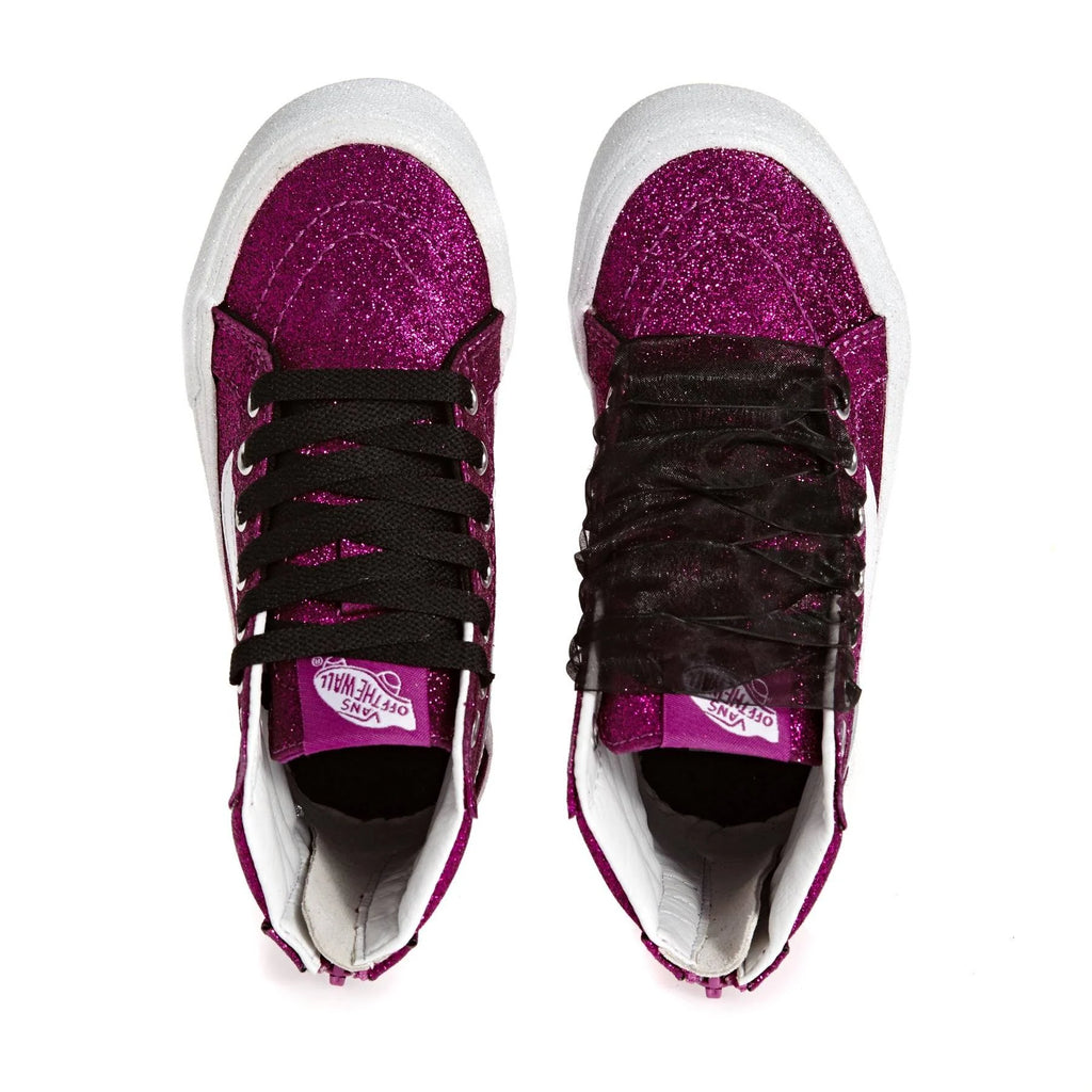 Glitter Sk8-Hi Zip Sneakers G619530