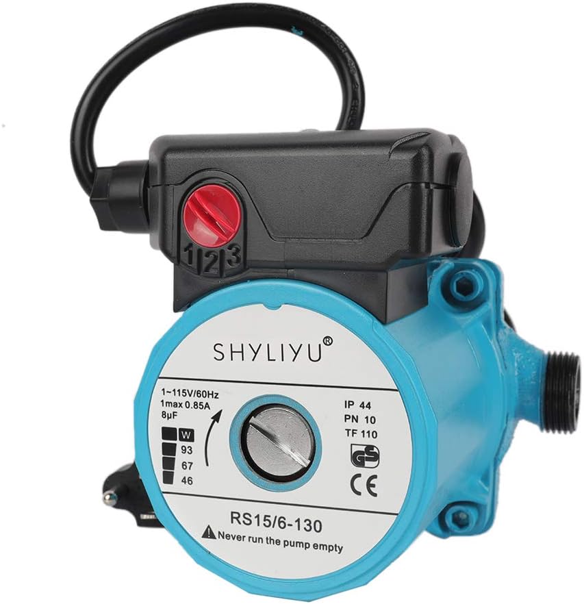 3/4 inch 3-Speed Cast Iron Hot Water Circulator Pump H7059