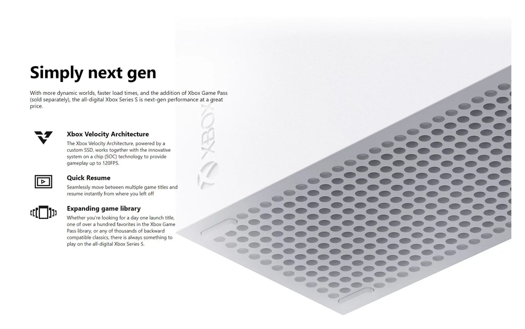 Xbox Series S 1.5TB SSD with HDMI R655