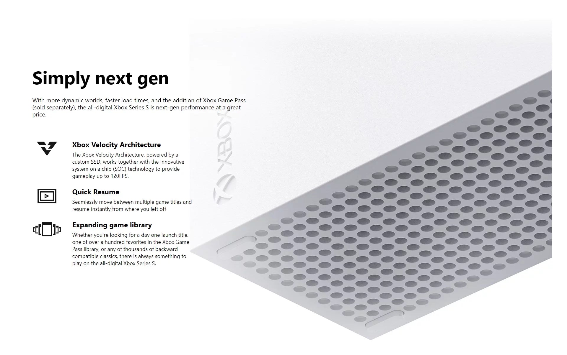 Xbox Series S 1.5TB SSD with HDMI R655