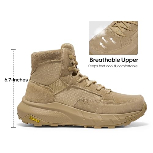 Lightweight Leather Casual Work Boots R31158