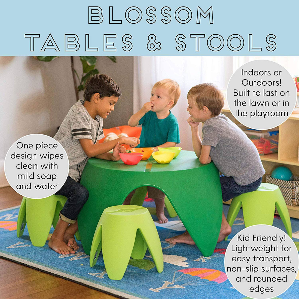 18in Dark Green Table K380414