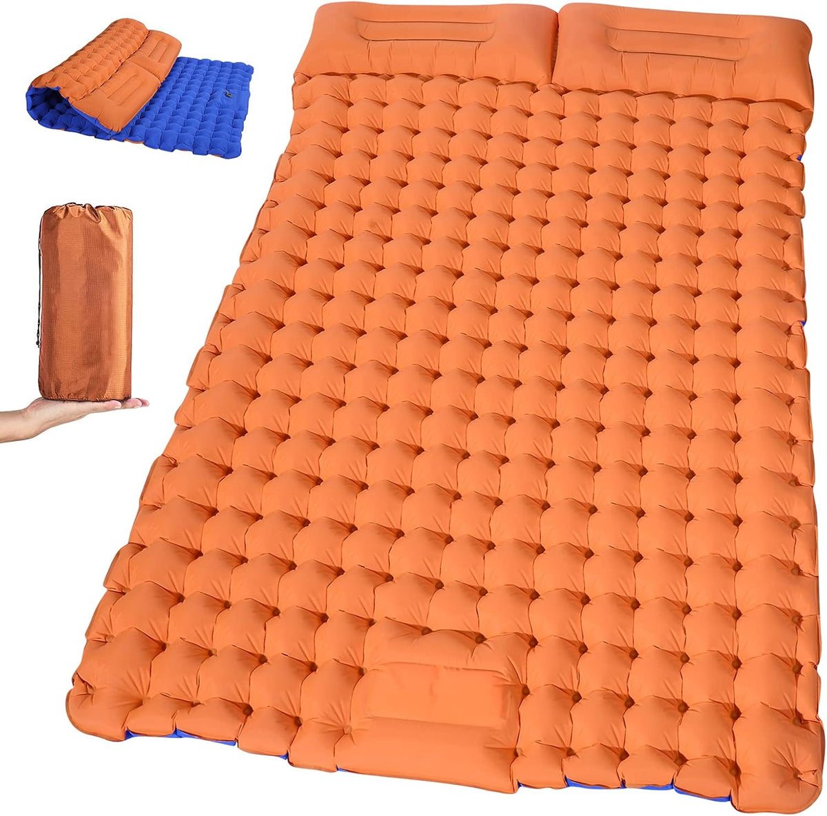 Waterproof Self Inflating Sleeping Pad Camping Mattress Q5437