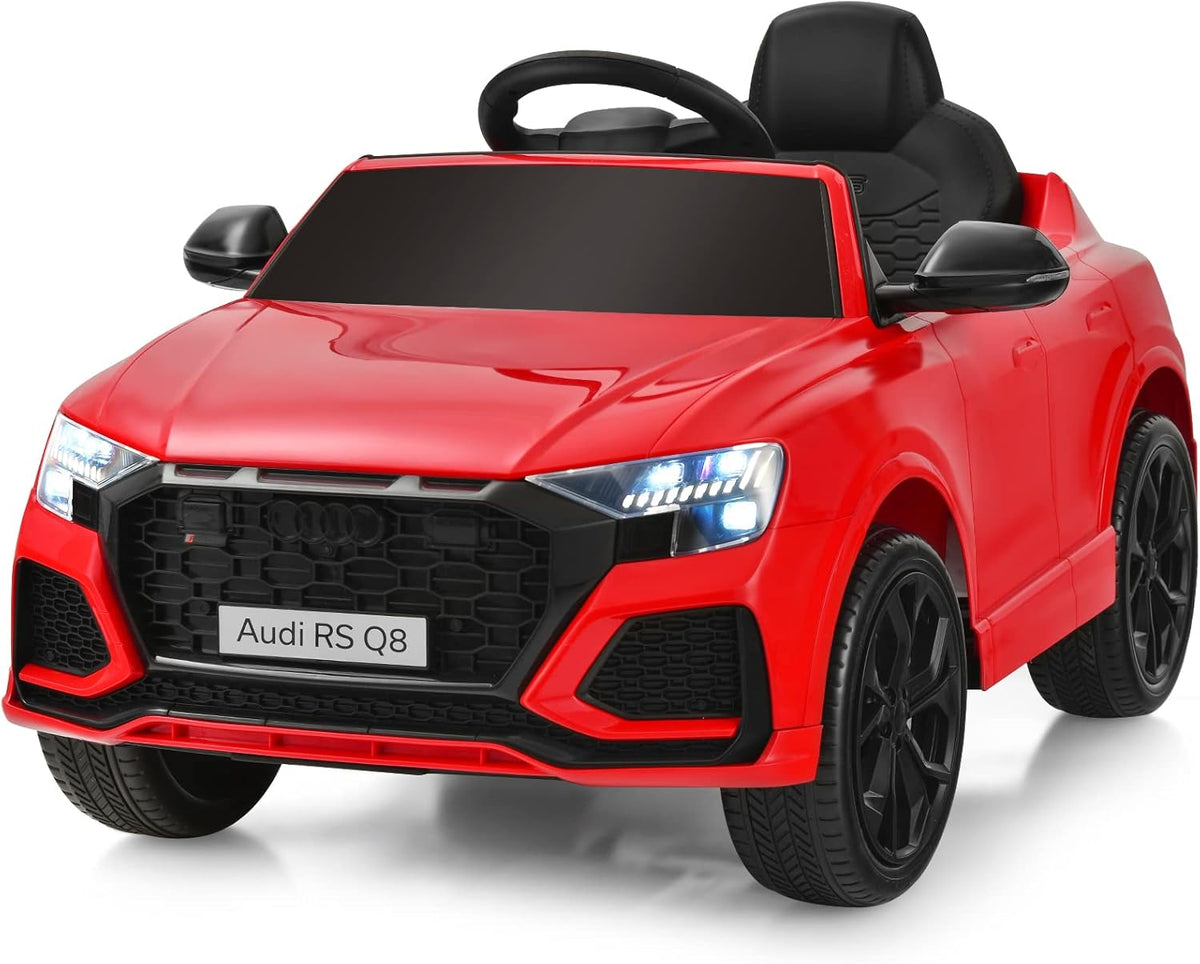 12V Licensed Audi Q8 Pink Battery Powered Electric Ride on Car V293