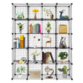 20-Cube Metal Wire Cube Storage Shelves Organizer K1876